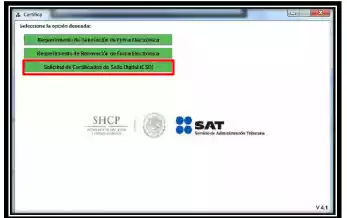 Operación Solicitud de Certificado de Sello Digital (CSD)